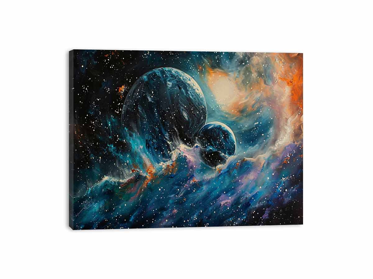 Space Art Canvas Art Print