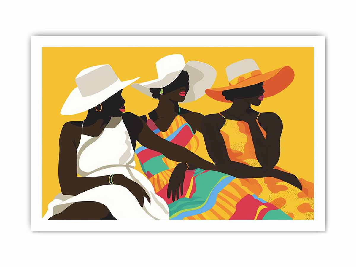Discussions African Art Canvas Art Print