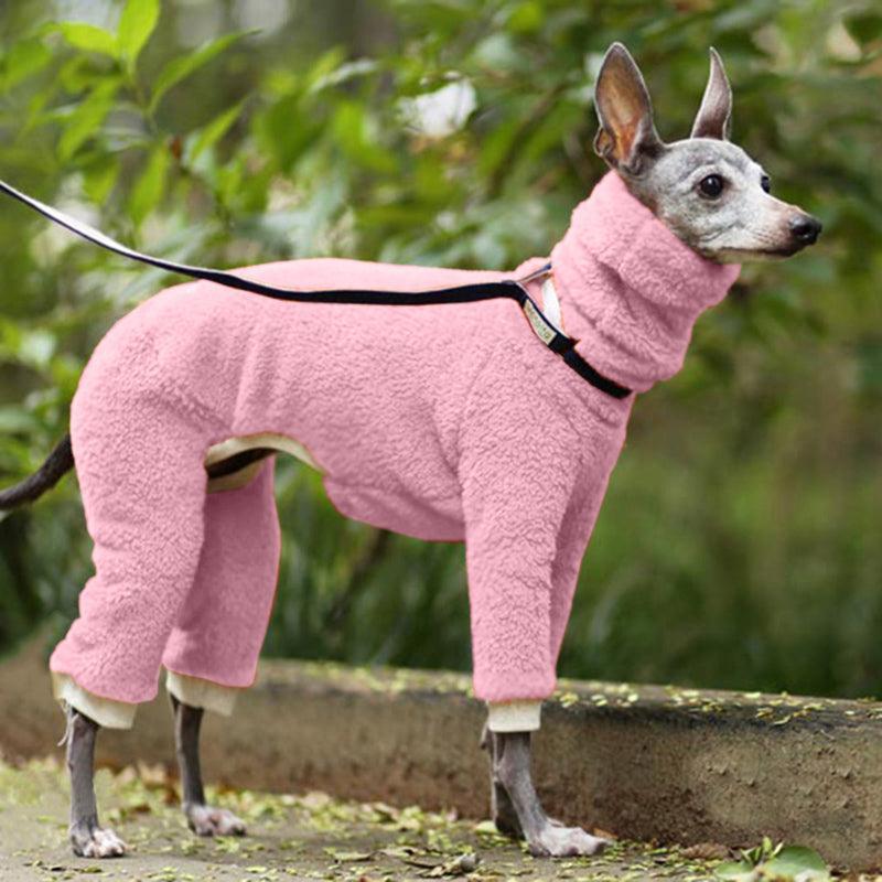 Cozycanine Reversible Fleece Dog Coat: Stylish Warmth For Your Furry Friend