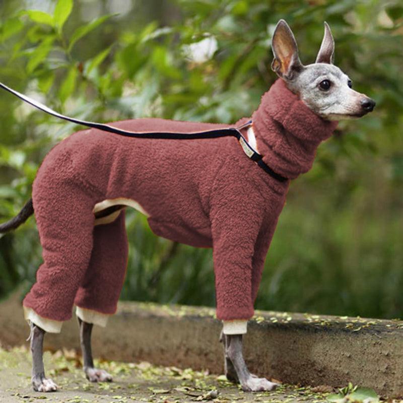 Cozycanine Reversible Fleece Dog Coat: Stylish Warmth For Your Furry Friend