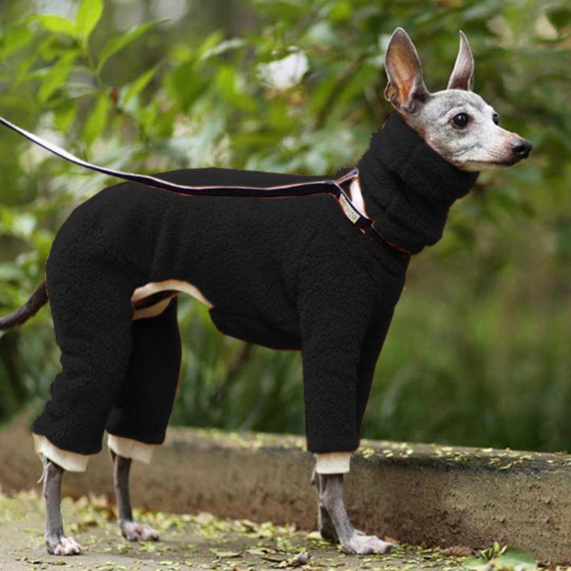 Cozycanine Reversible Fleece Dog Coat: Stylish Warmth For Your Furry Friend